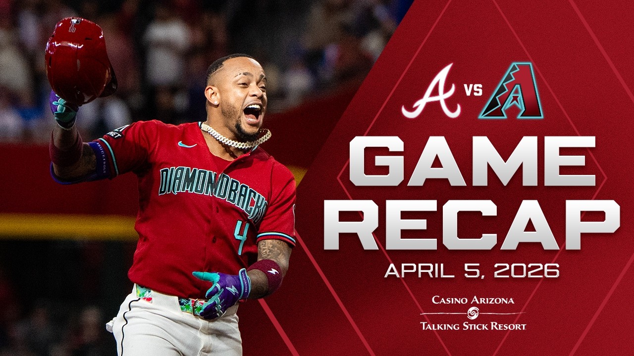 Braves vs. D-backs Game Highlights (4/5/26) | MLB Highlights | Arizona Diamondbacks