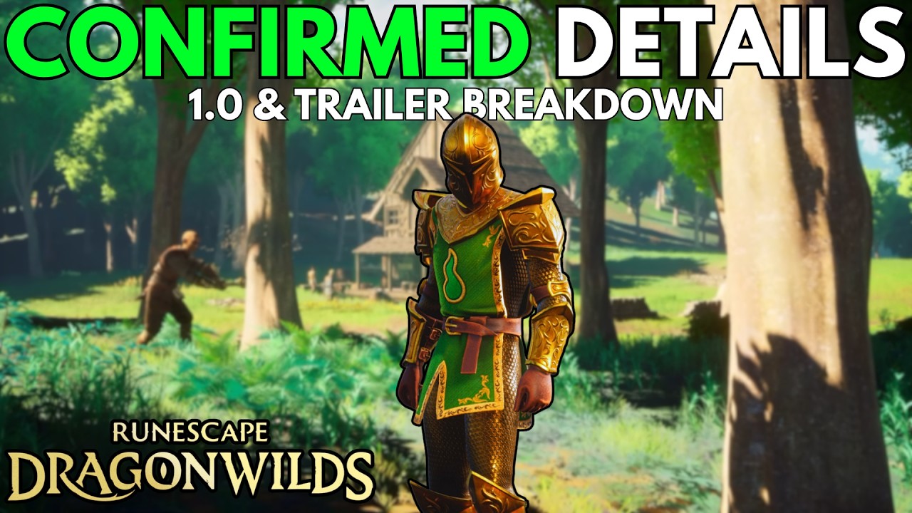 RuneScape Dragon Wilds: Подтвержденное будущее после версии 1.0 и релиз