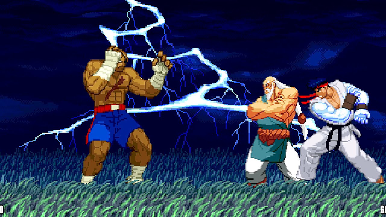 GOUKEN VS SUPREME SAGAT!
