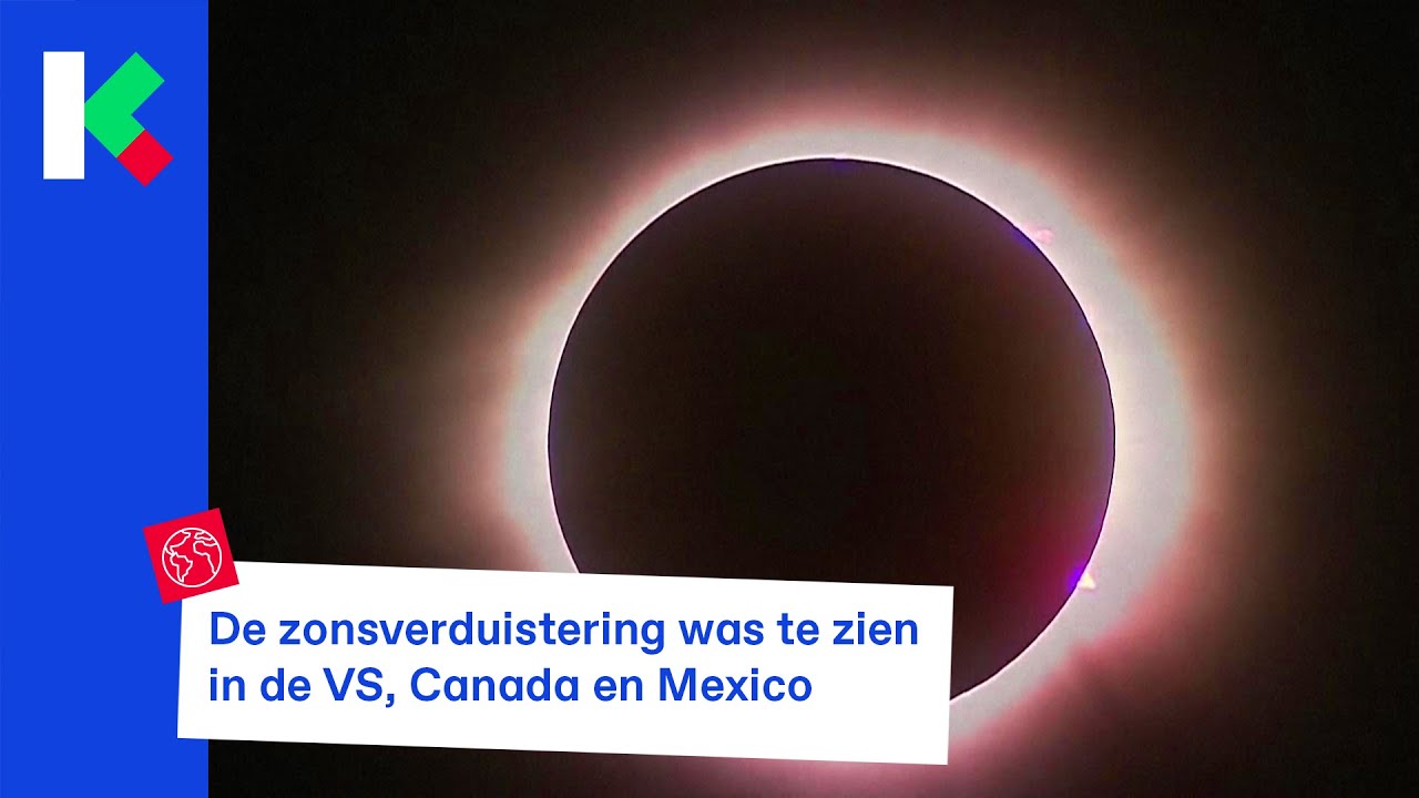 En toen ging het licht uit... Miljoenen mensen kijken naar zonsverduistering