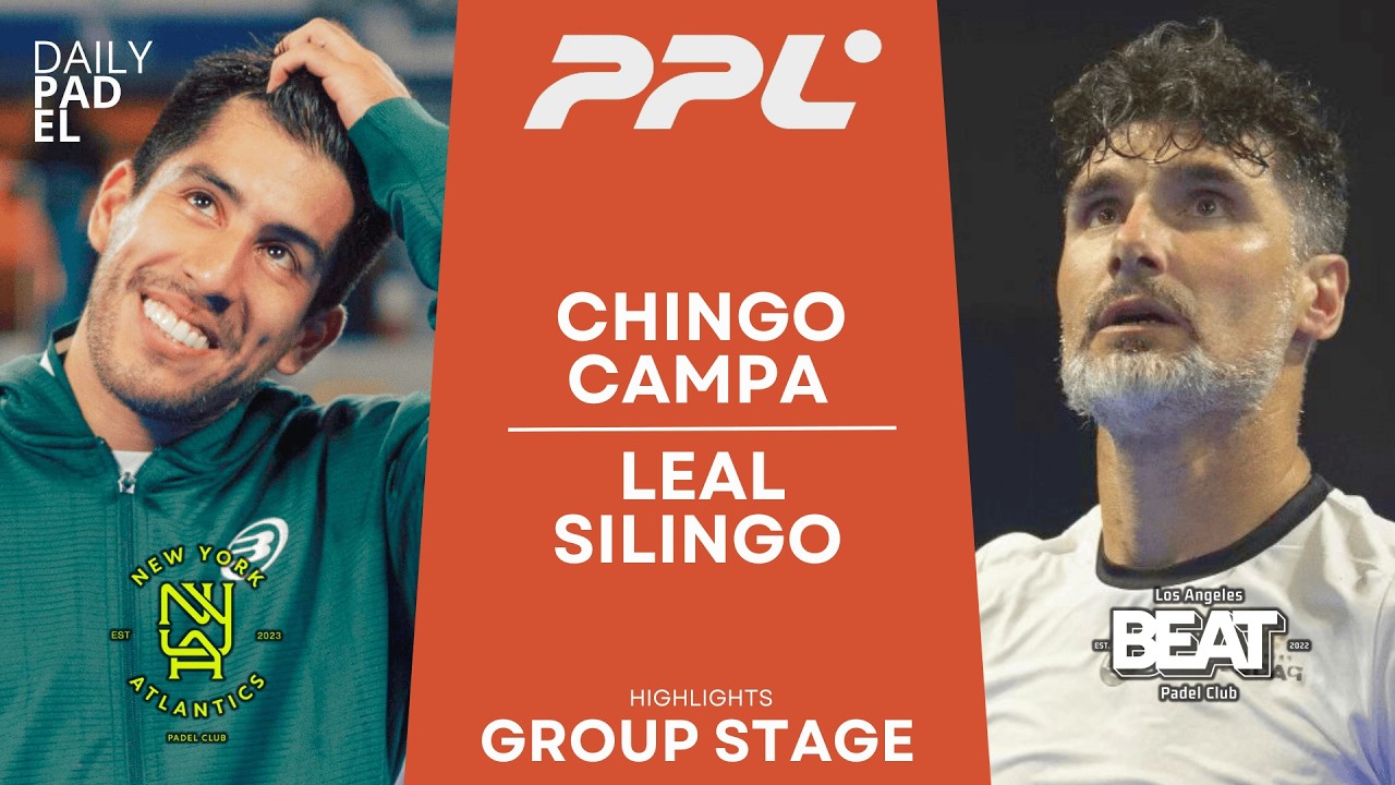 SHOWTIME! | Chingotto/Campa VS Leal/Silingo | Padel Pro League | New York | Highlights
