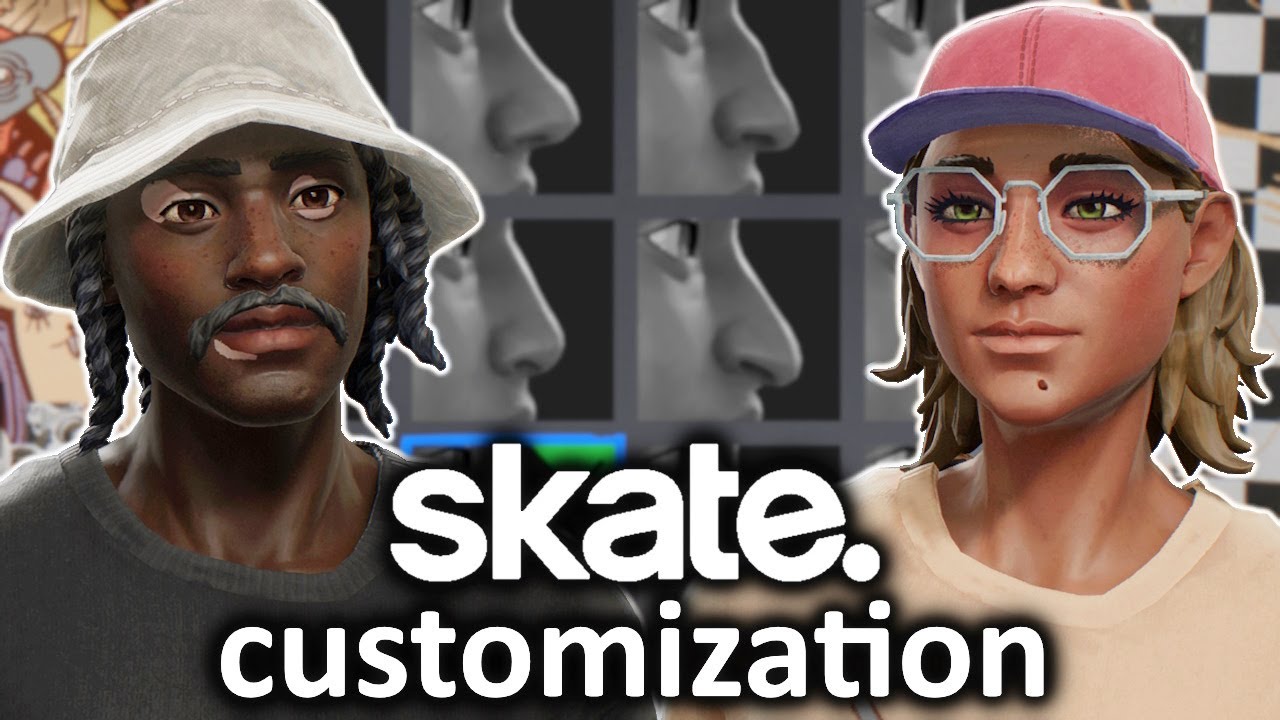 skate. A Guide to change your Skaters build at any point! (gender settings)