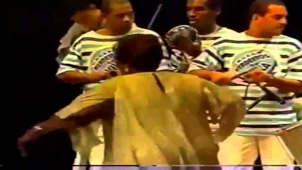 Mauricio Verde com Gilberto Gil, Dona Ivone Lara e Elza Soares (III PercPan - Salvador - BA 1996)