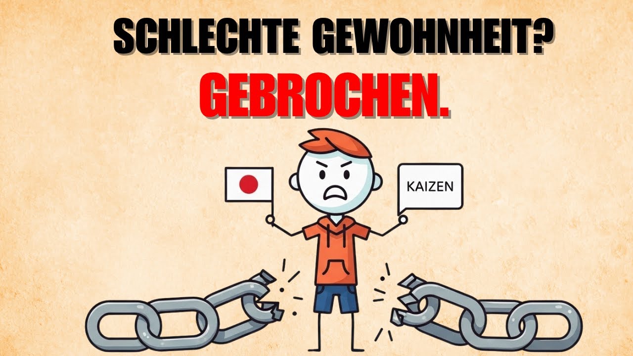 Das japanische System, um JEDE schlechte Gewohnheit zu brechen