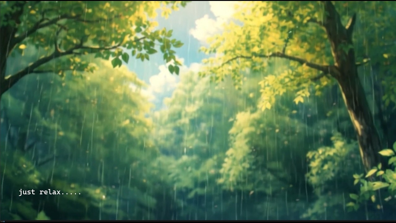 relax song piano+rain เพลงผ่อนคลาย เพลงกล่อมนอน