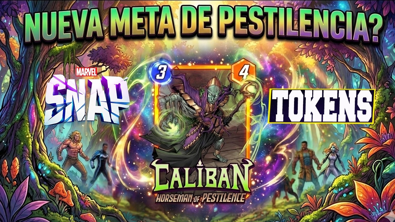 CALIBAN FUNCIONA EN TODOS LADOS MARVEL SNAP