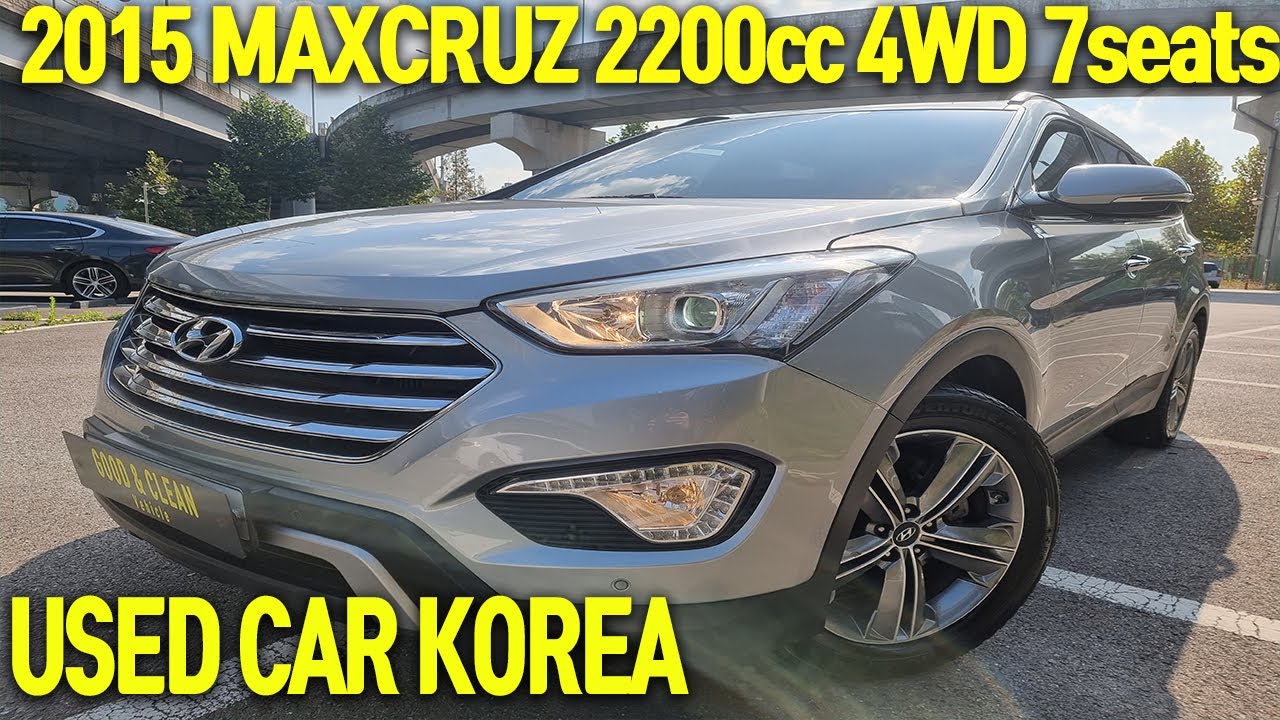 2015 HYUNDAI SUV MAXCRUZ 2200cc 4WD 7SEATS/USED CAR FOR EXPORTS/ DL INTERNATIONAL