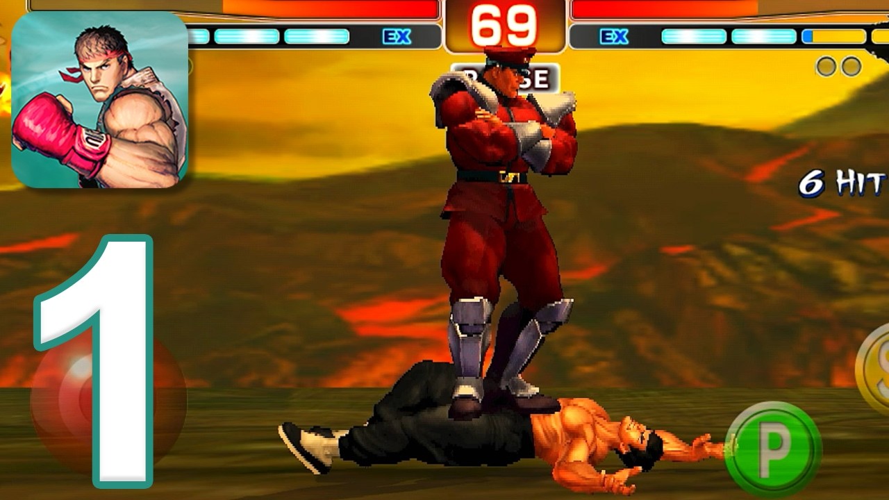 Street Fighter 4 Mobile - Прохождение игры, часть 1 - Учебное пособие (iOS, Android)