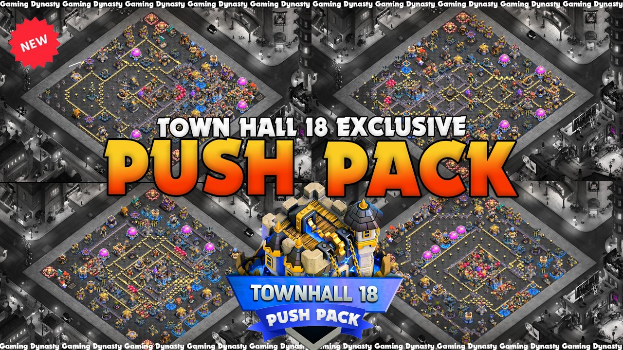STRONG TH18 BEST CWL + WAR BASE || TH18 CWL BASE ANTI 3 WITH COPY LINKS || TH18 BASE 2026