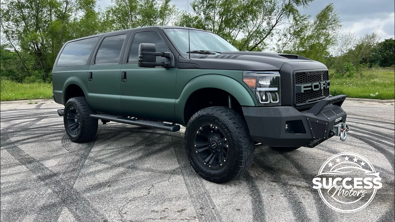 SOLD: 2001 Ford Excursion Limited 7.3L Powerstroke Diesel 4WD**LOW MILES**NEW WRAP**UPGRADES