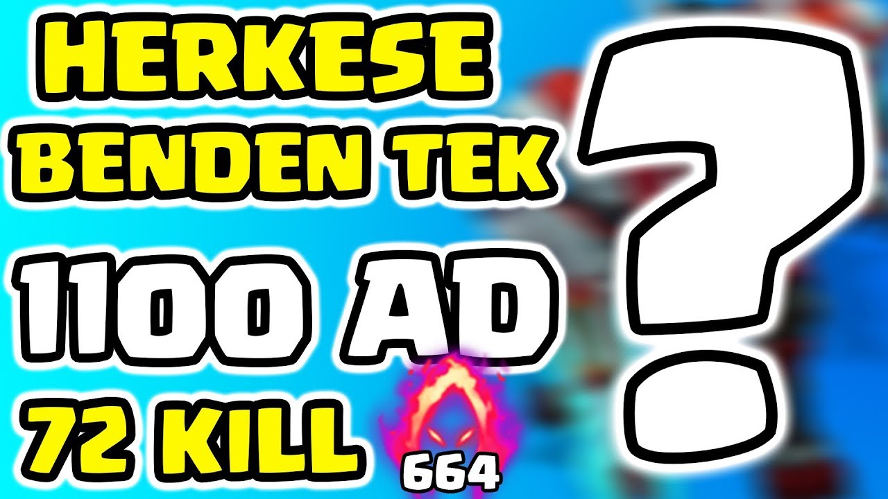 1100 AD ( BİN YÜZ AĞDE!! ) 72 KILL!! KARA HASATI RITO BU ŞAMPİYON İÇİN ÇIKARMIŞ!! | Barış Can