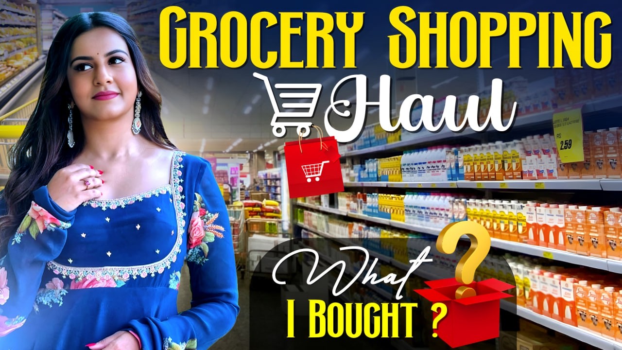 Grocery Shopping Haul – What I Bought? 🛒🛍 | Namratha Gowda