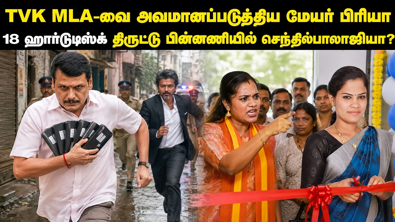 மேயர் பிரியா Vs MLA பல்லவி! 💥 TANGEDCO-வில் 18 ஹார்ட் டிஸ்க் மாயம்: நடந்தது என்ன? | Voice of Tamil