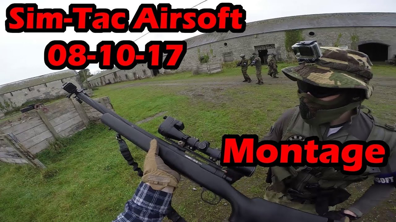Sim-tac Airsoft Ireland game play montage 08 10 17