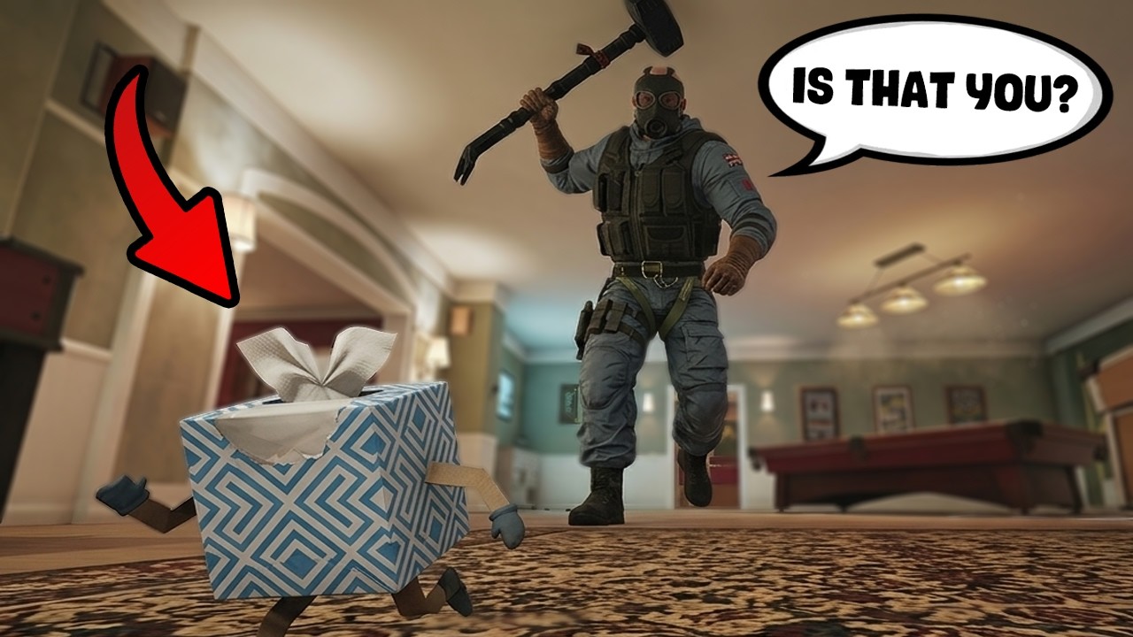 Охота за предметами в Rainbow Six Siege, НО я профессионал!