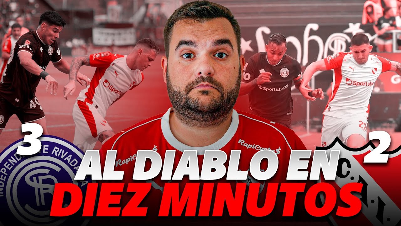 El ROJO NO lo DEFINIÓ y se quedó sin NADA | REACCIÓN INDEPENDIENTE RIVADAVIA 3-2 #INDEPENDIENTE 