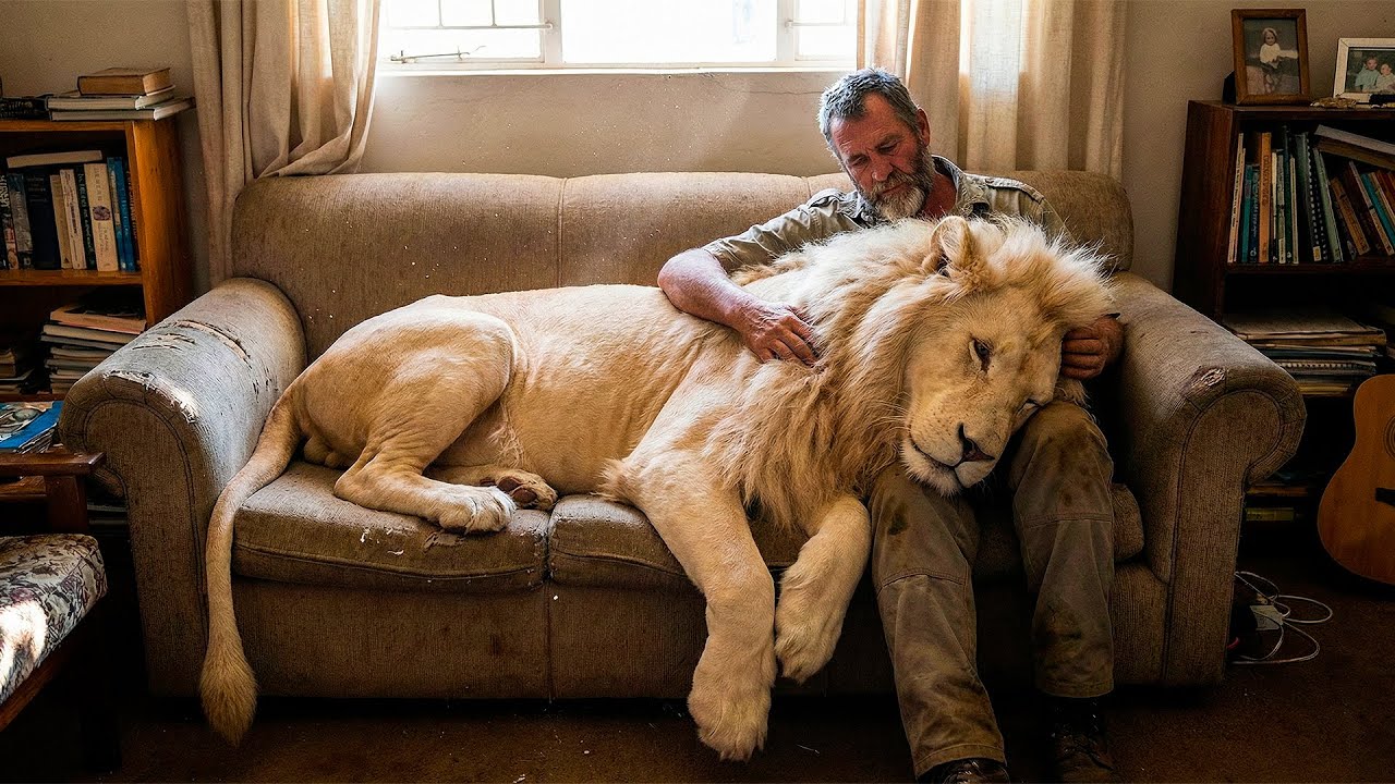 Я вырастил льва в доме. Посмотрите, что случилось, когда он вырос!