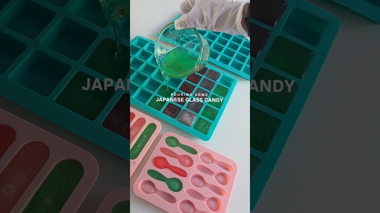 So satisfying 😌  #makingcandy #kohakutou #canadian