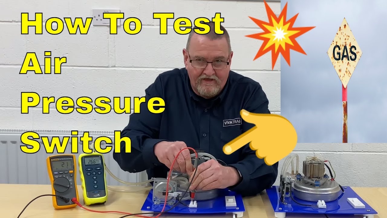 Gas Training - How To Test Air Pressure Switches In Gas Boilers - Fault Finding