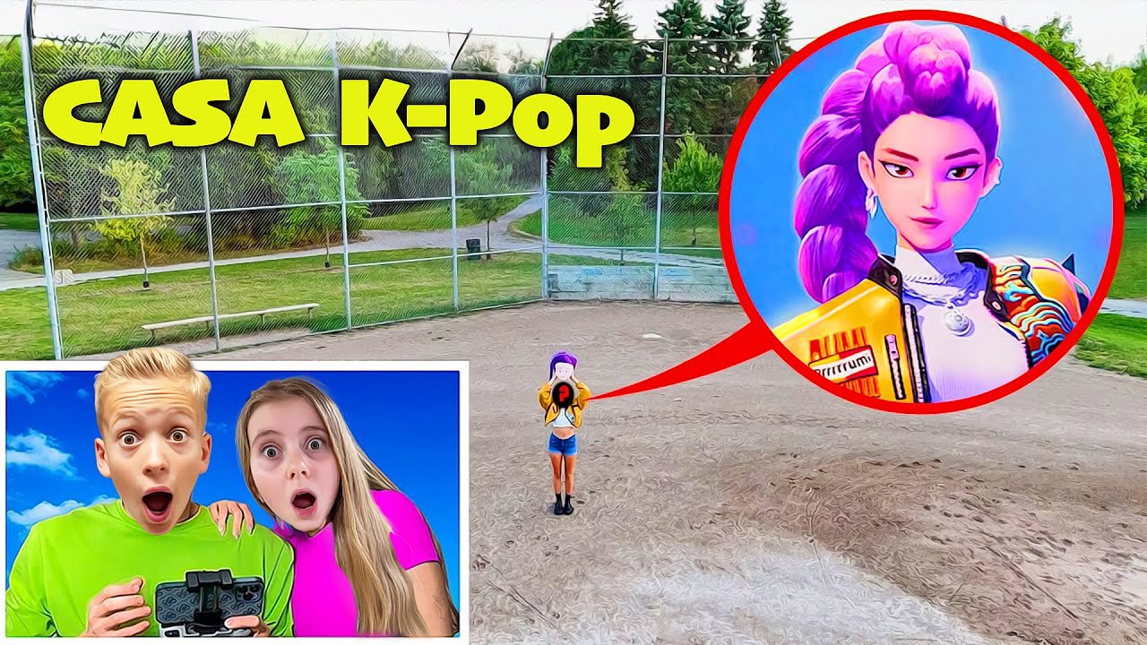 🕹️ Am filmat cu DRONA 🏠 CASA fetelor KPop din Coreea 😱 în viața reală 👩‍🎤