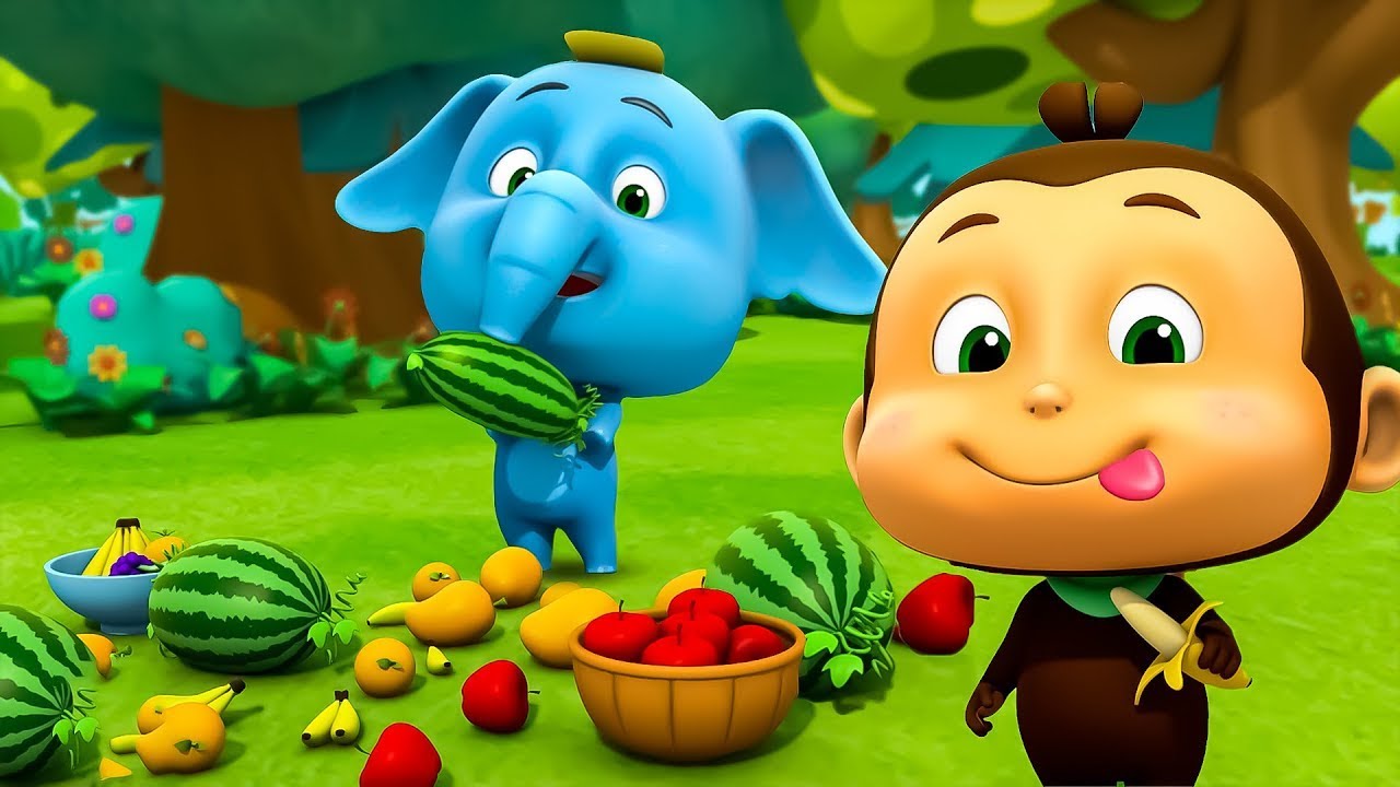 Meyve Fabrikası - Loco Nuts - Çılgın Hayvanlar Çocuklar için Çizgi Film