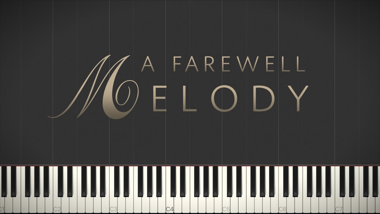A Farewell Melody - Jacob's Piano \\ Synthesia Piano Tutorial