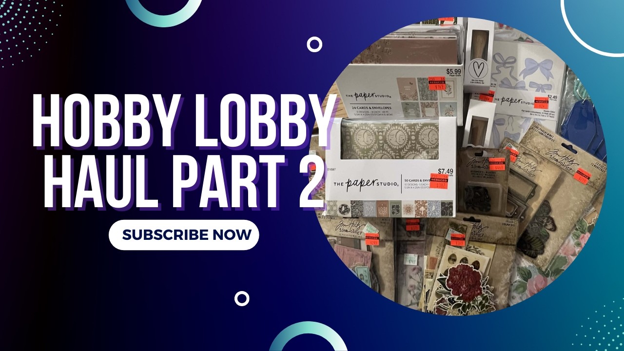Hobby Lobby 2026 Clearance Haul || Part 2 || Paper & Stickers Galore || Come See!
