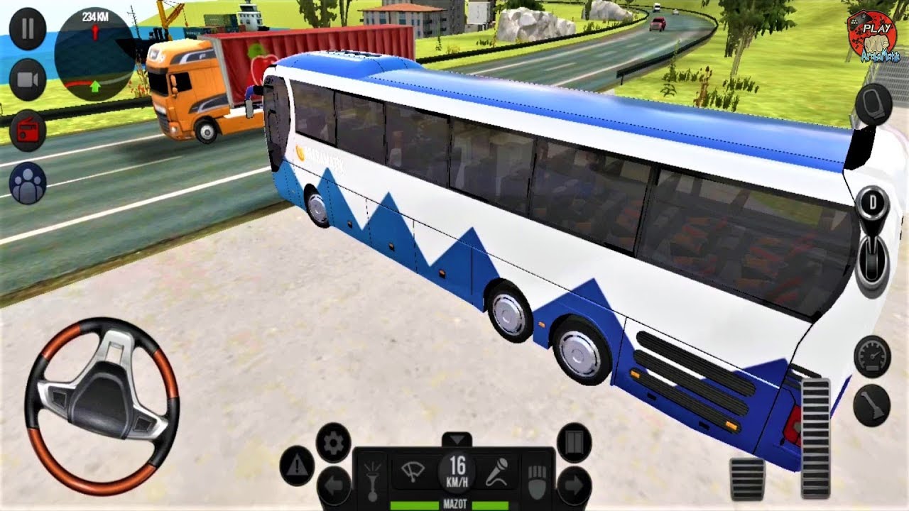 Bus Simulator: Ultimate #5 - Direksiyonlu Otobüs Oyunu -  Android Otobüs Simulator UItimate
