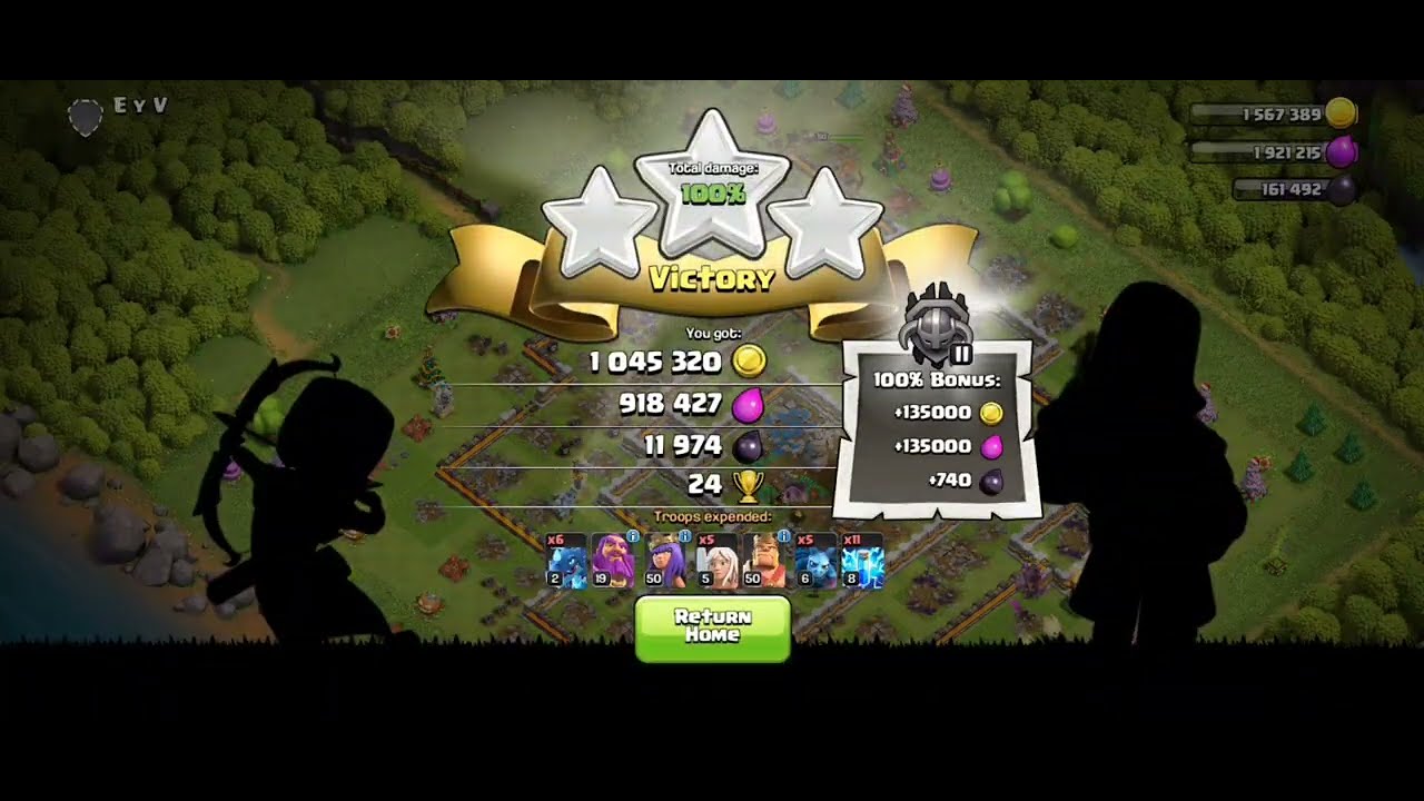 BIG LOOT IN COC ATTACK 😱🤩🥹 || COC || #viral #gaming #video #coc