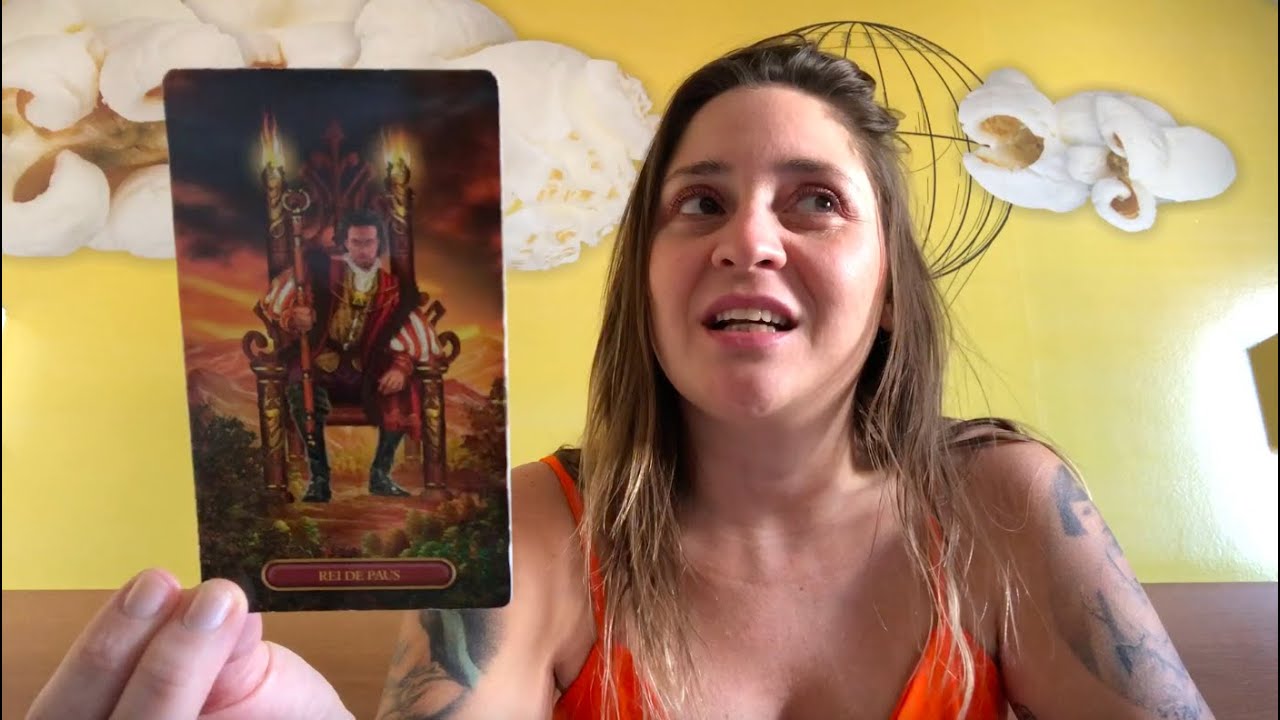 TAROT REI DE PAUS ele constrói o que deseja em qualquer lugar e destrói também I Andressa Malcher