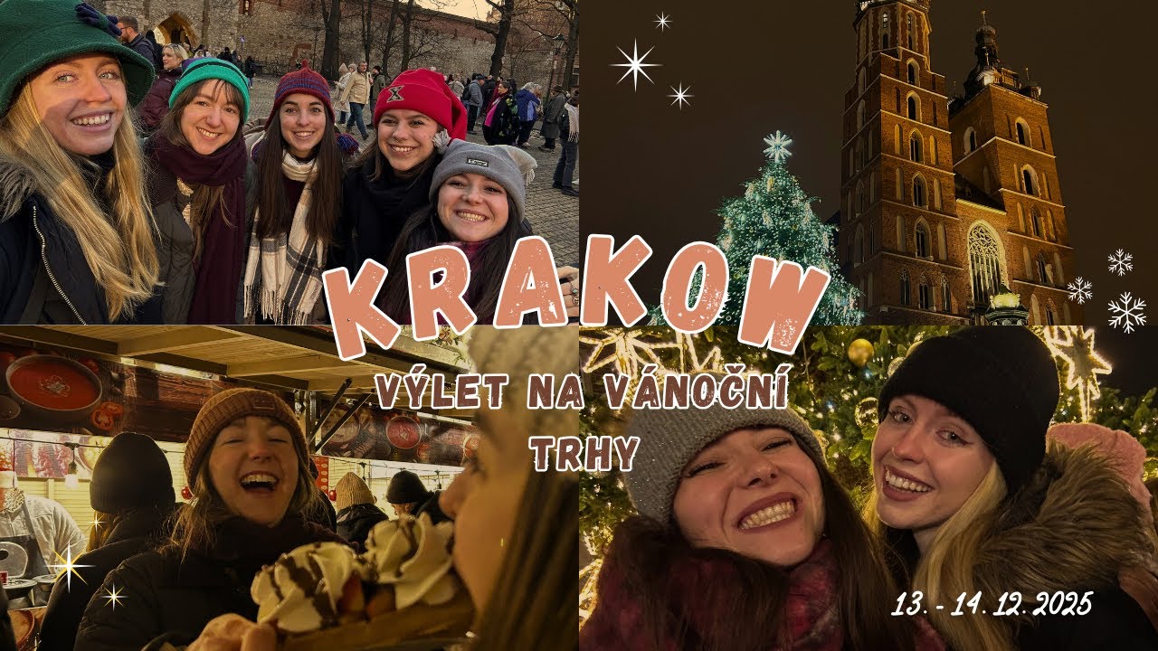 Vánoční výlet do Krakowa 🎄✨🇵🇱