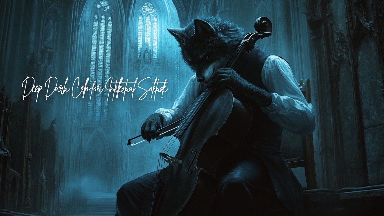 24 Hours of Deep Cello Focus 🕯️ Dark Academia Radio for Solitude & Study