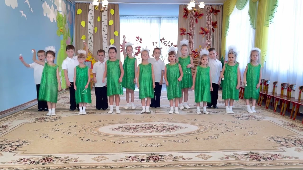 МБУ дс 51 «Чиполлино» .Хор «Бабочки».Песня «Прощание с дождем»