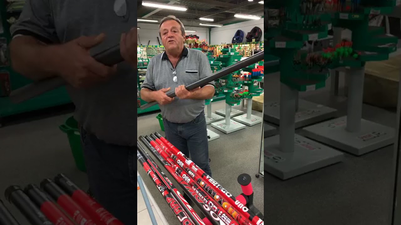G&eacute;rard TRINQUIER pr&eacute;sente les cannes Milo 2021 chez JC PECHE