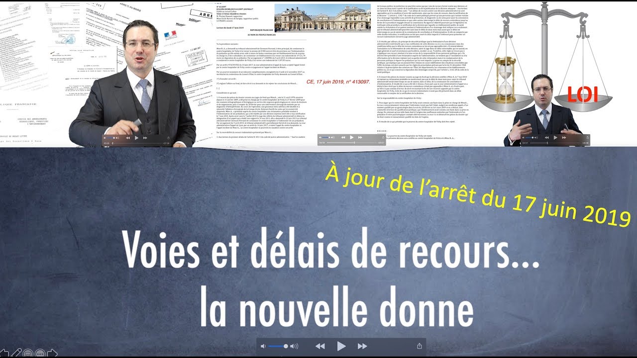 Voies/délais de recours contre un acte administratif unilatéral… Quid d'une mauvaise notification ?