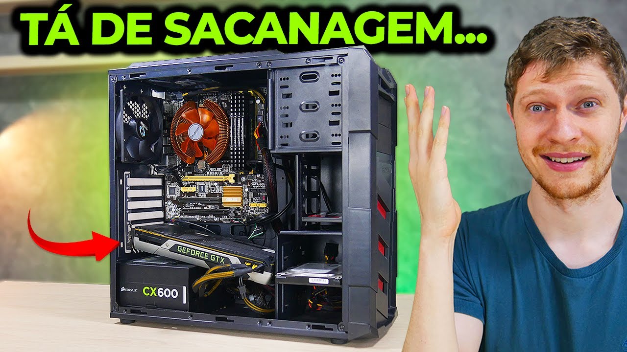 O PIOR PC GAMER QUE COMPREI NO MERCADO LIVRE, R$1960 E AINDA VEIO QUEBRADO!