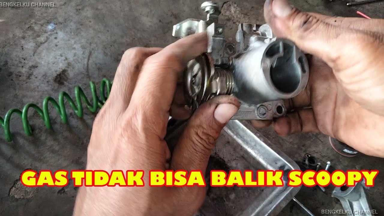 GAS TIDAK BISA BALIK SCOOPY