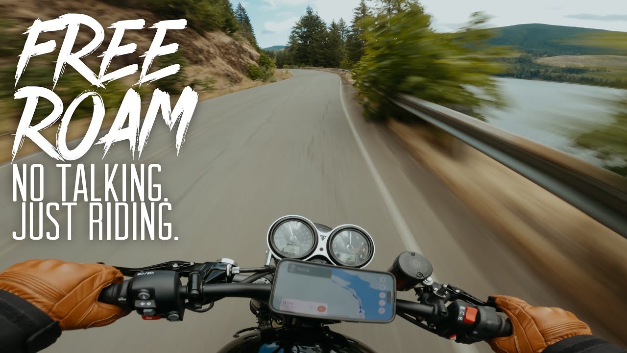 Humbling Myself On New Tires // Triumph Speed Twin 1200 [4K]