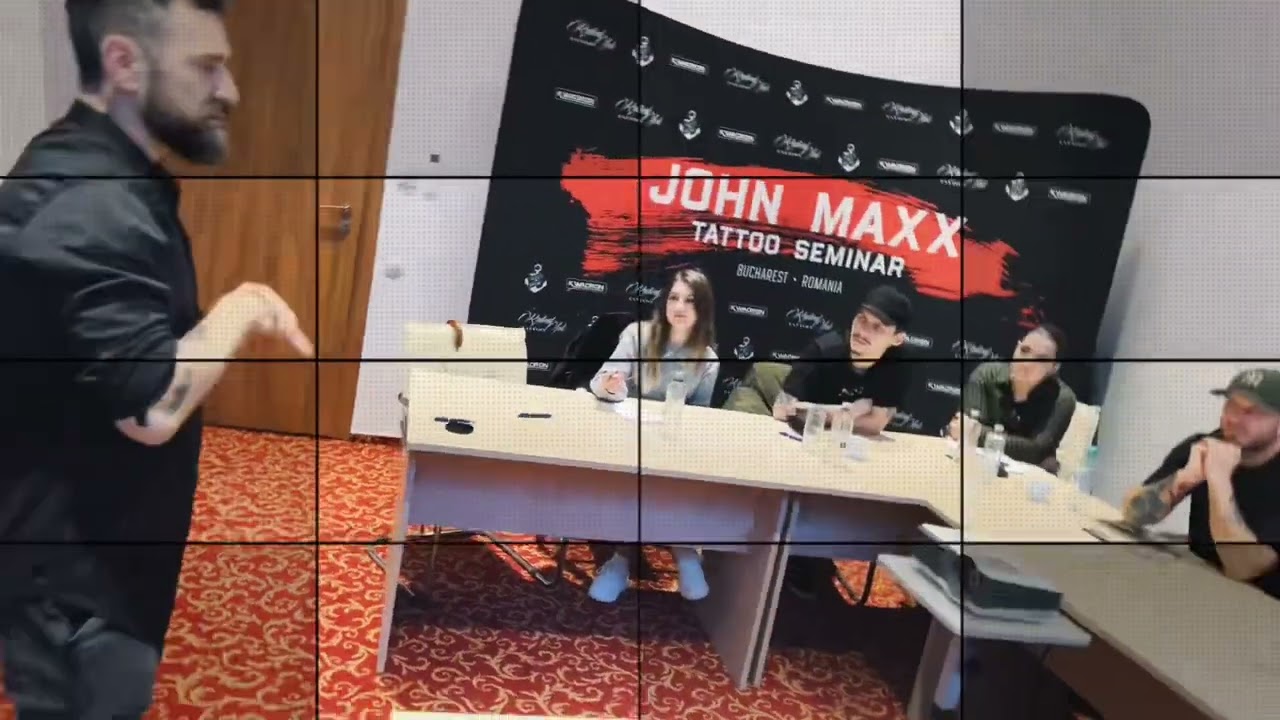 Short preview of the TATTOO SEMINAR of John MAXX in Bucharest.