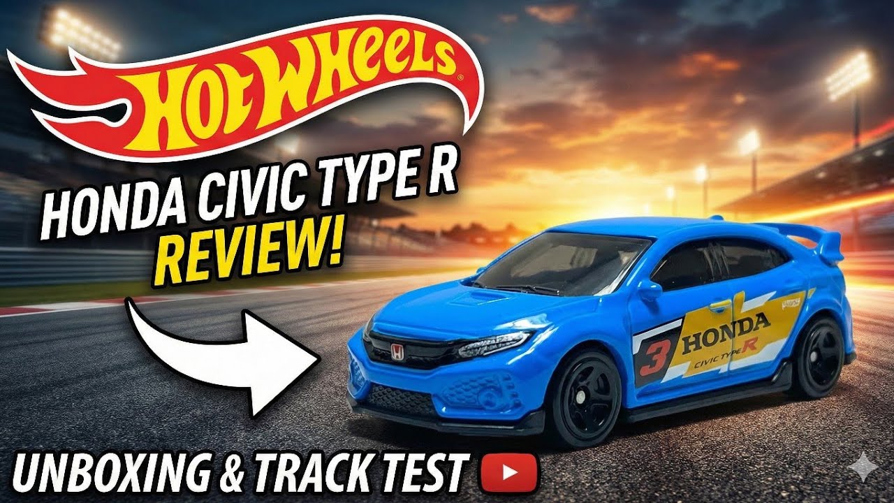 The 2018 Honda Civic Type R: A Hot Wheels Dream Come True | Vroom Toys