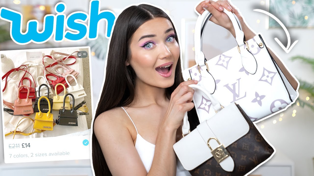 Я КУПИЛ ПОДДЕЛЬНЫЕ ДИЗАЙНЕРСКИЕ СУМКИ НА WISH... ЭТО ОБМАН!?