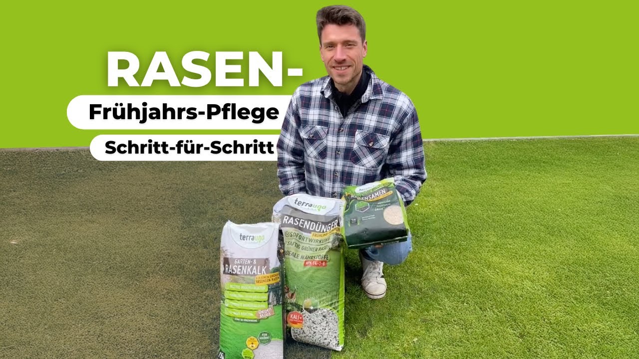 Perfekter Rasen bis Ostern - so geht es