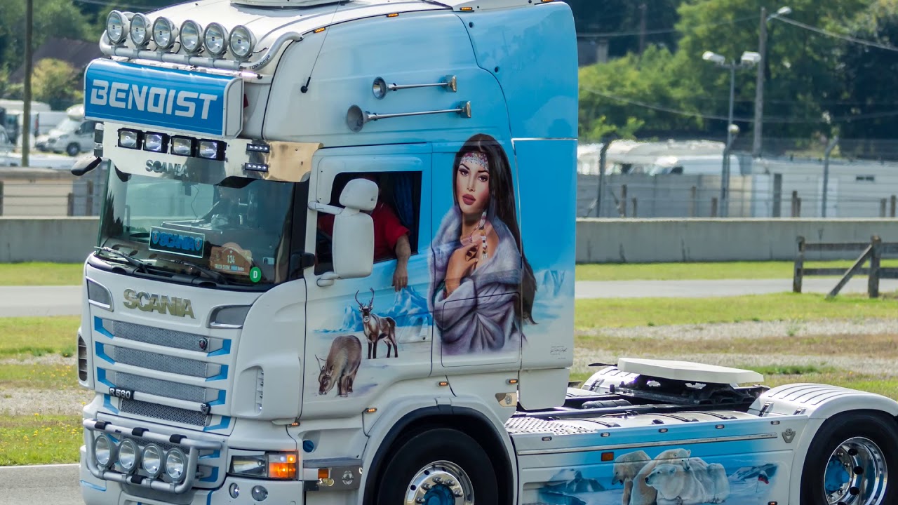 Cool Scania Trucks Tuning - Custom Scania Semi Truck Show 2017