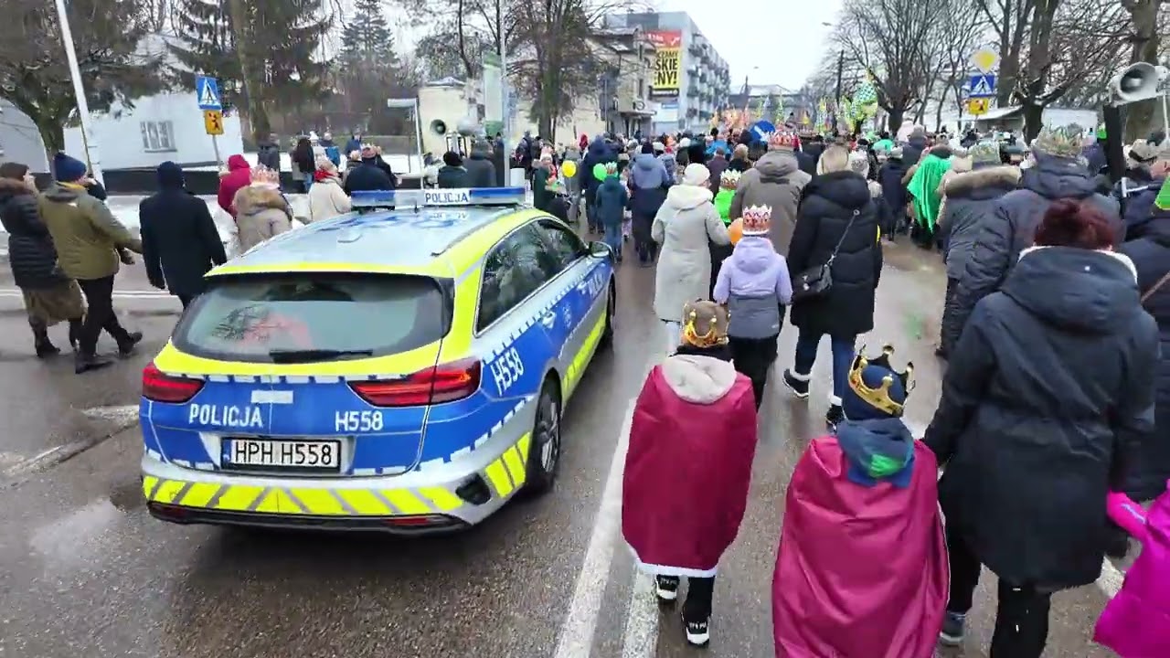 Orszak Trzech Króli Mława 2025