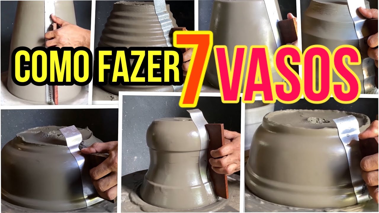 Vasos de Cimento DIY: Ideias Incríveis para o Seu Jardim.