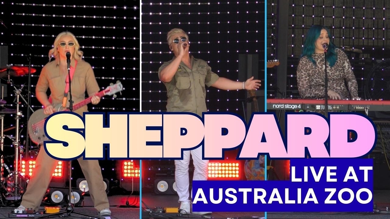 Sheppard LIVE at Australia Zoo