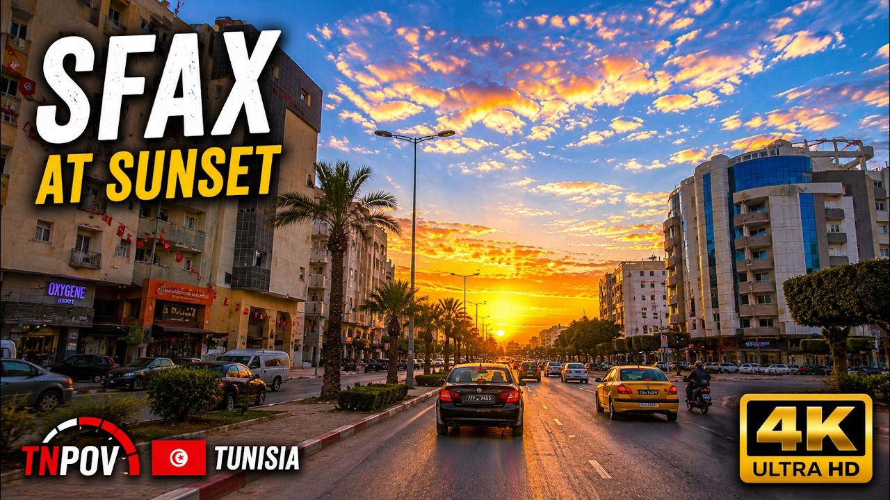 Sfax, Tunisia 🇹🇳 4k || صفاقس