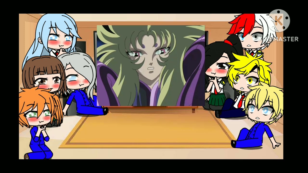 bnha reacciona a Saint Seiya parte 2 (shion de aries)