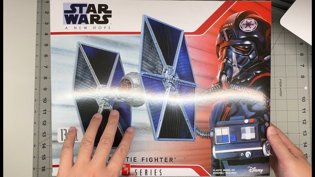 AMT 1/32 Studio Series Star Wars TIE Fighter Unboxing
