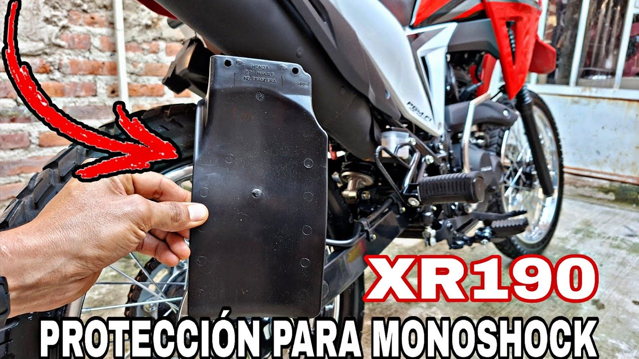 PROTECCIÓN PARA MONOSHOCK HONDA XR190 2.0 | LODERA PARA XR190 